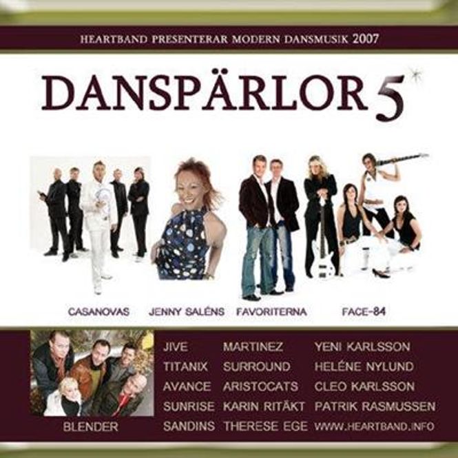 Hovedbilde Danspärlor 5 (CD) Diverse Artister
