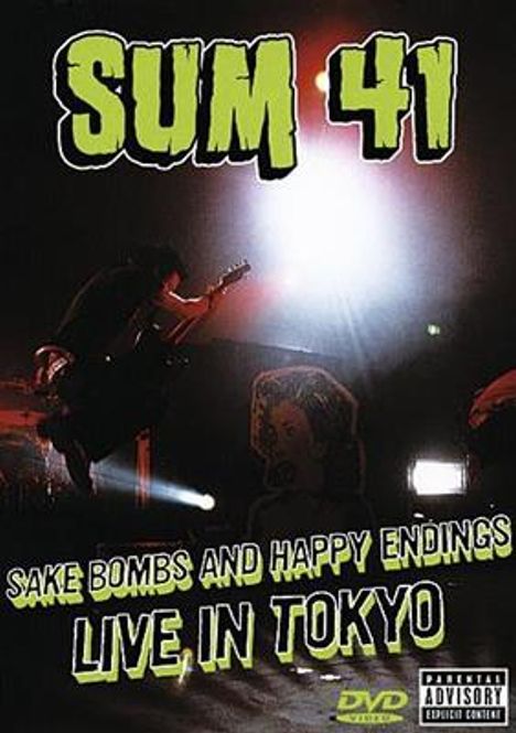 Hovedbilde Sum 41 - Sake Bombs And Happy Endings - Live In Tokyo (DVD)