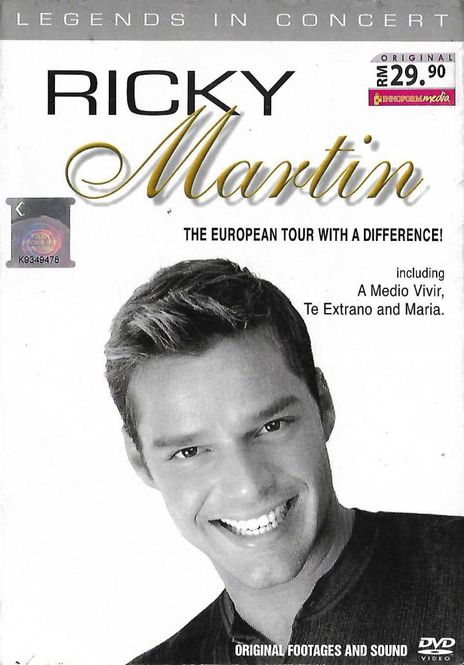 Hovedbilde Ricky Martin - The European Tour (DVD)