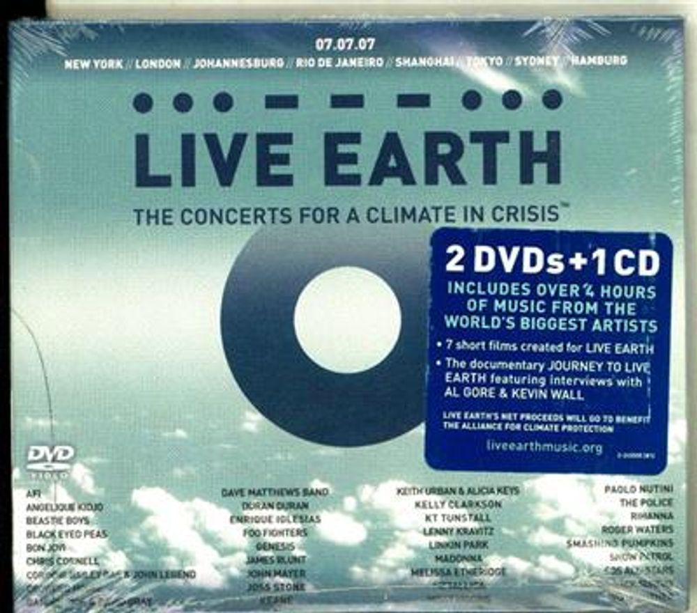 Live Earth - The Concerts For A Climate In Crisis (CD+DVD)