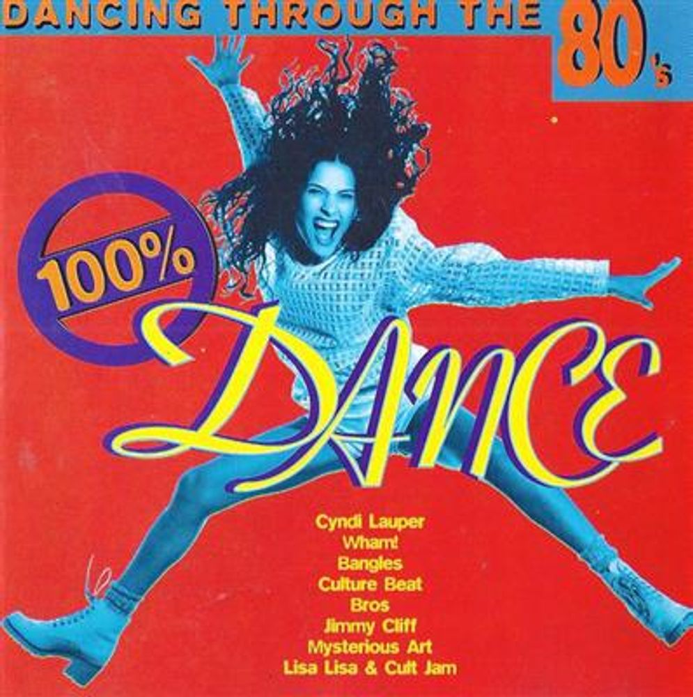 100% Dance - Dancing Through The 80's (CD) Diverse artister