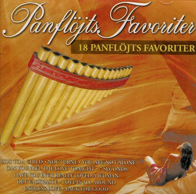 Hovedbilde Panfløyte Favoritter - 18 Panfløyte Favoritter (CD)