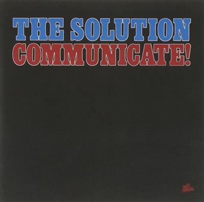 Hovedbilde The Solution - Communicate (CD)