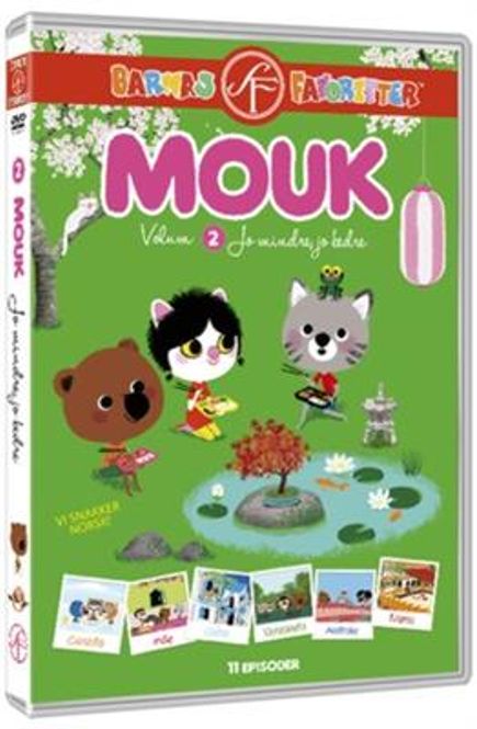 Hovedbilde Mouk - Jo Mindre, Jo Bedre (DVD) Kjent fra Barne-TV