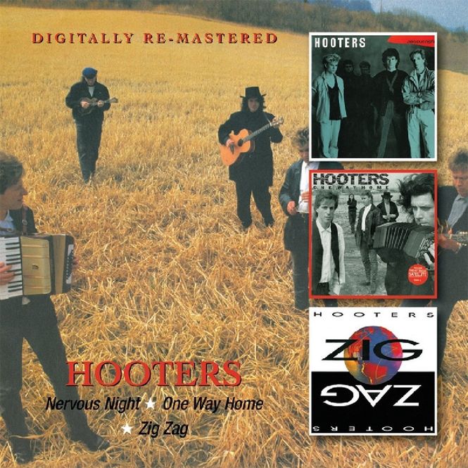 Hovedbilde Hooters - Nervous Night / One Way Home / Zig Zag (2CD)