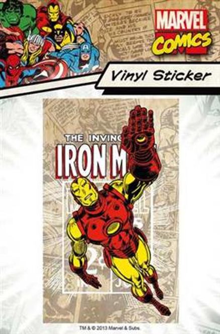 Hovedbilde Marvel Comics The Invincible Iron Man - Vinyl Stickers