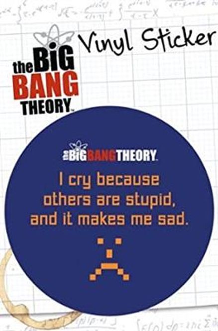 Hovedbilde The Big Bang Theory - Vinyl Sticker