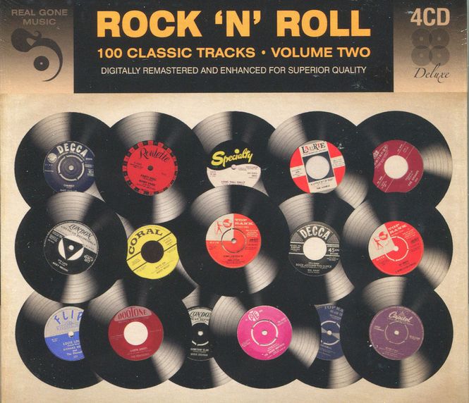 Hovedbilde Rock 'N' Roll - 100 Classic Tracks - Volume Two (4CD)