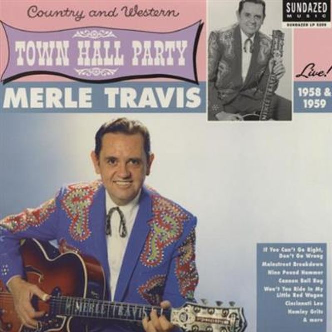 Hovedbilde Merle Travis - Live at Town Hall Party 1958 & 1959 (Vinyl)
