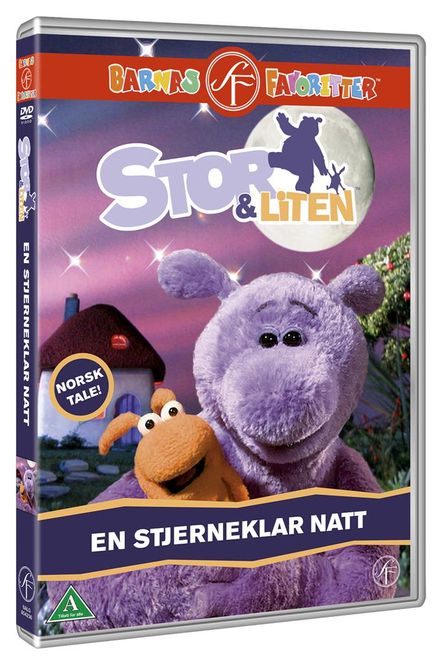 Hovedbilde Stor & Liten - En Stjerneklar Natt (DVD) Kjent fra Barne-Tv