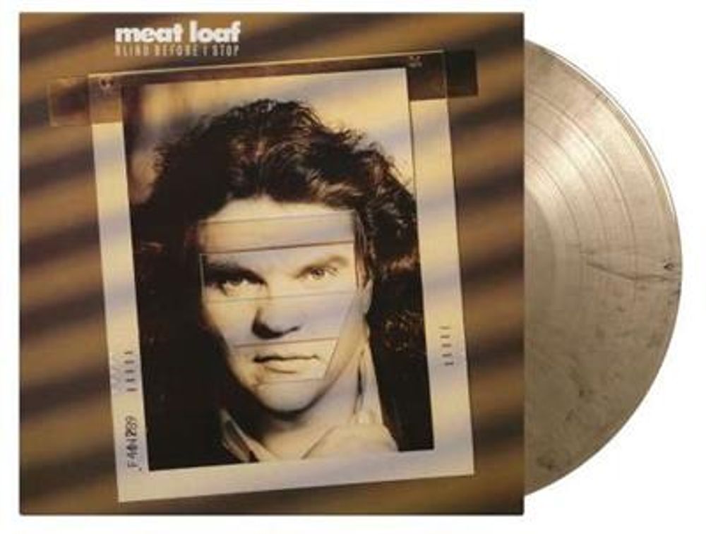 Meat Loaf - Blind Before I Stop - Limited Edition Gold & Black Marbled (Vinyl)