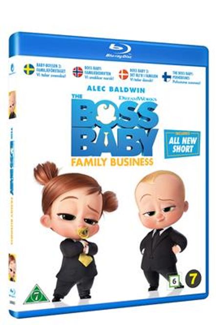 Hovedbilde The Boss Baby 2 - Familiebedriften (Blu-ray)