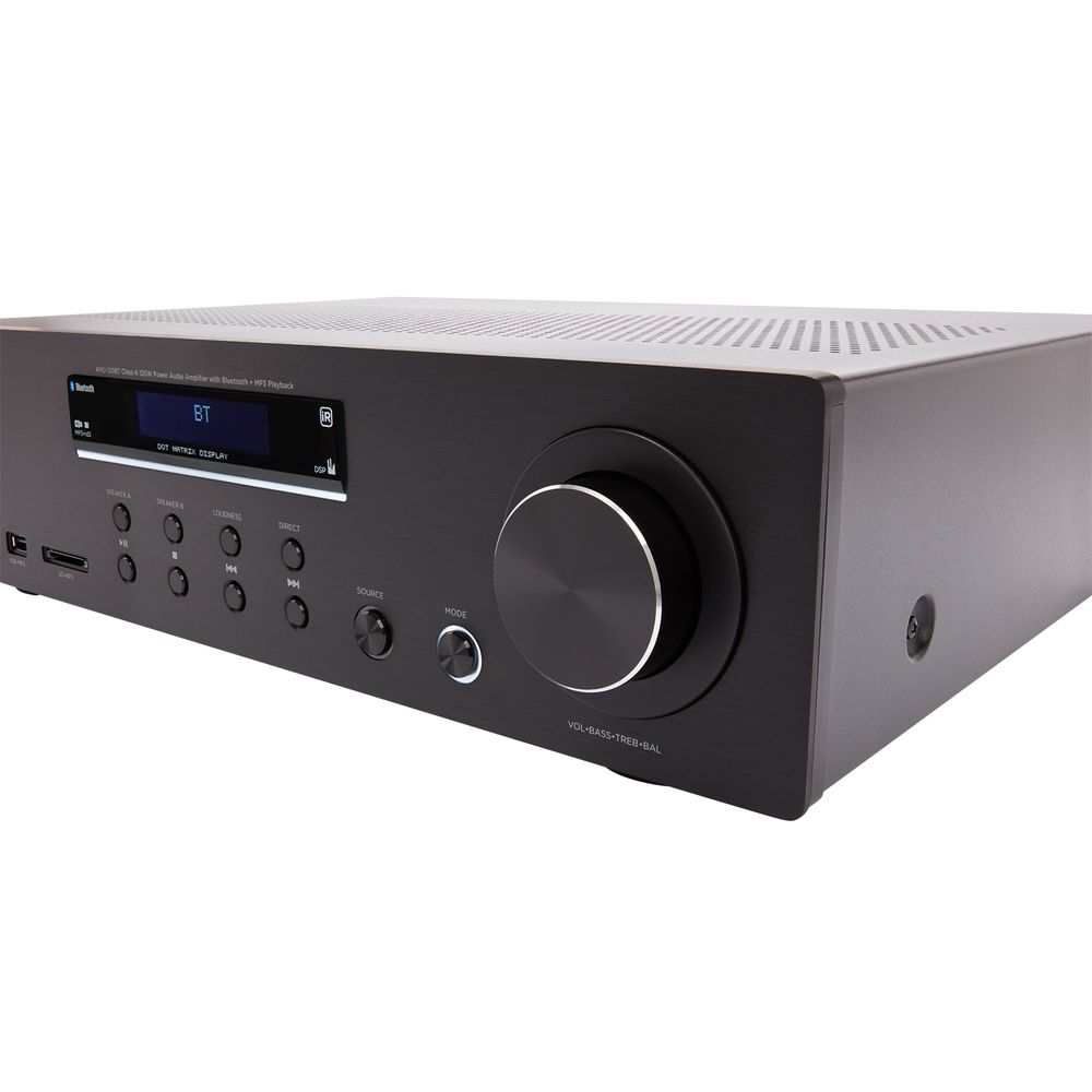 Aiwa Forsterker Med Bluetooth 2x 60 Watt RMS Sort