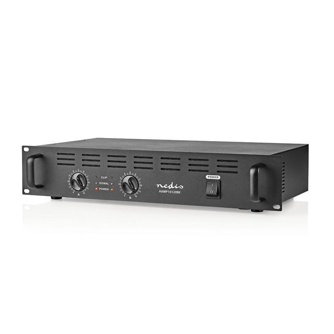 Hovedbilde Forsterker - PA-Forsterker 2 x 150 Watt - Nedis AAMP16120BK