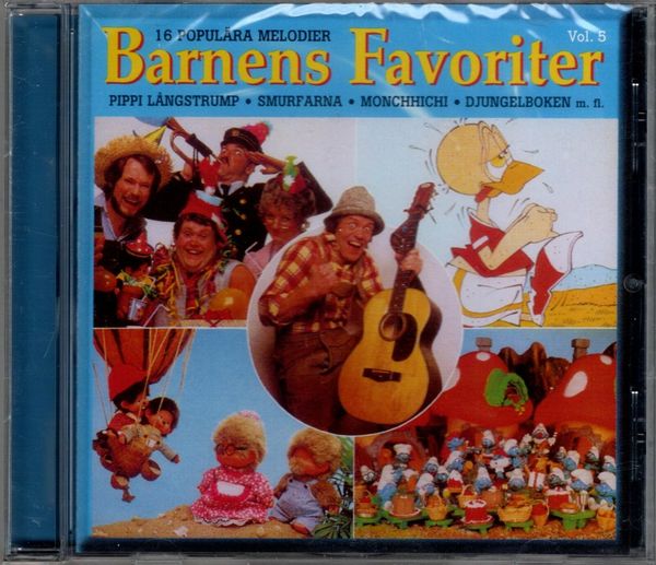 Hovedbilde Barnens Favoriter, Vol. 5 (CD) Diverse artister