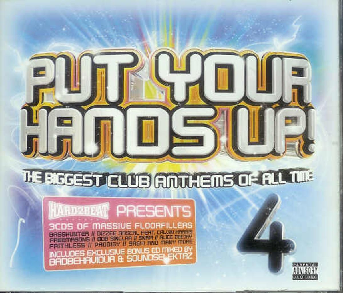 Put Your Hands Up 4 (3CD) Diverse Dance - Trance)