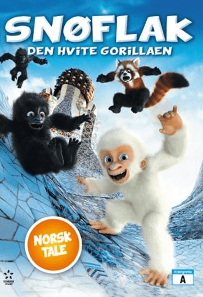 Snøflak Den Hvite Gorillaen (DVD)