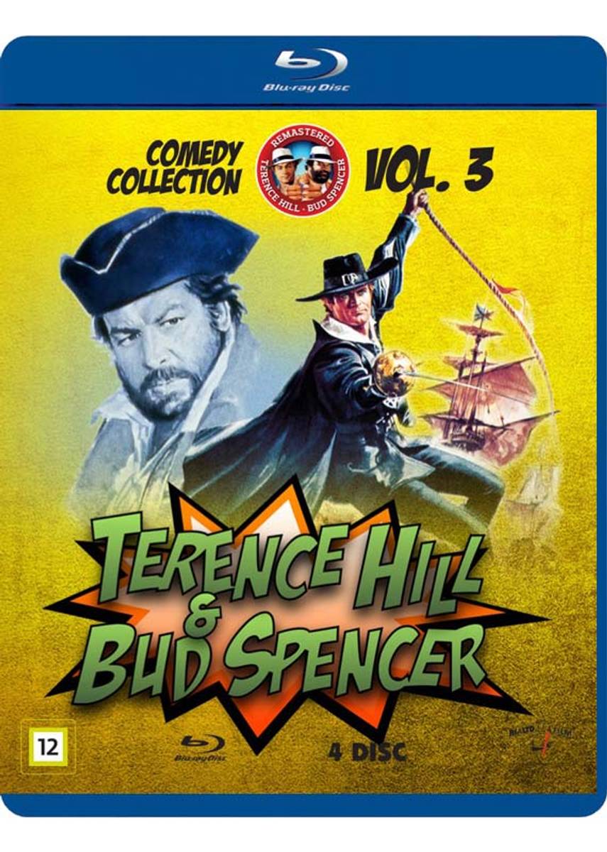 Terence Hill & Bud Spencer Comedy Coll 3 (Bluray) Powermaxx.no