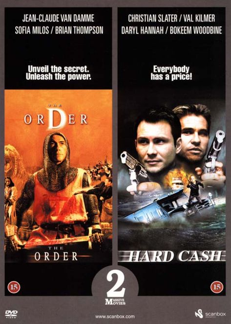 Hovedbilde The Order / Hard Cash (DVD) 2 filmer i En - med bla Van ...