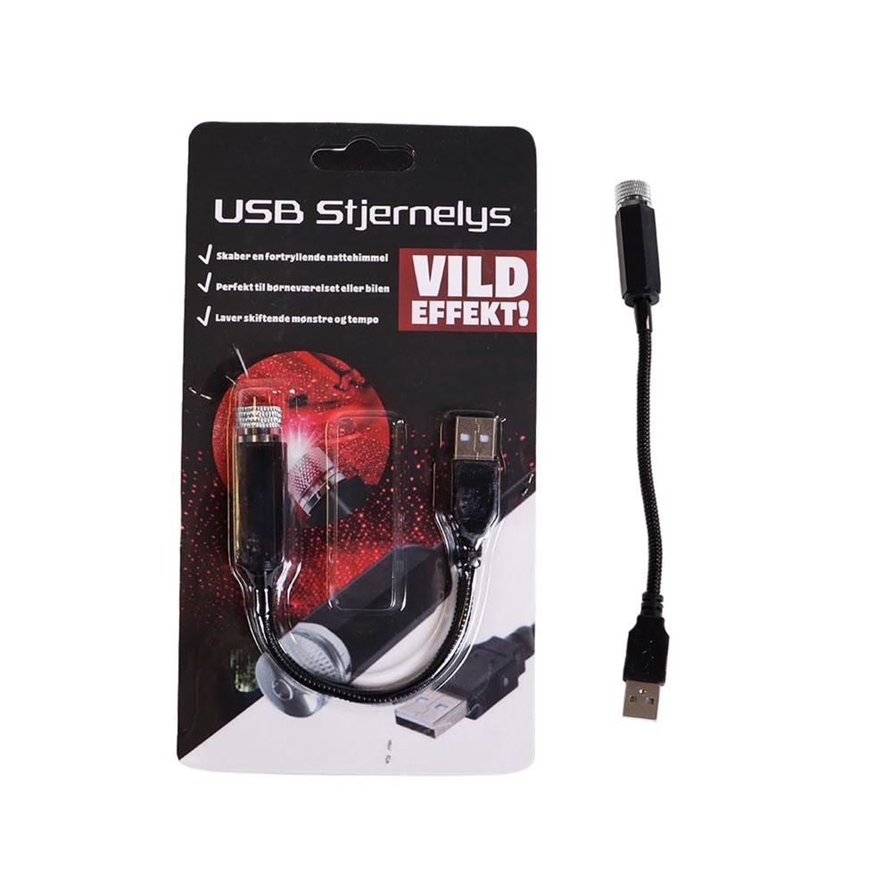 USB Star Light - Forvandle bilen eller et rom til en stor Stjernehimmel - Enkel USB Tilkobling