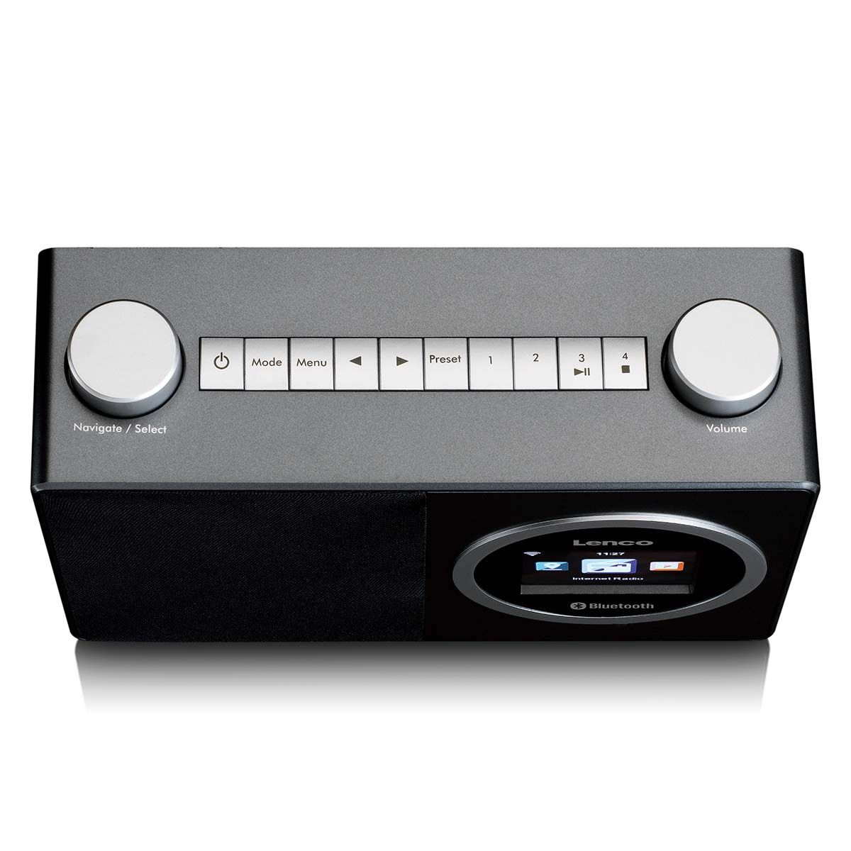 Internettradio med fargeskjerm og Bluetooth - Lenco