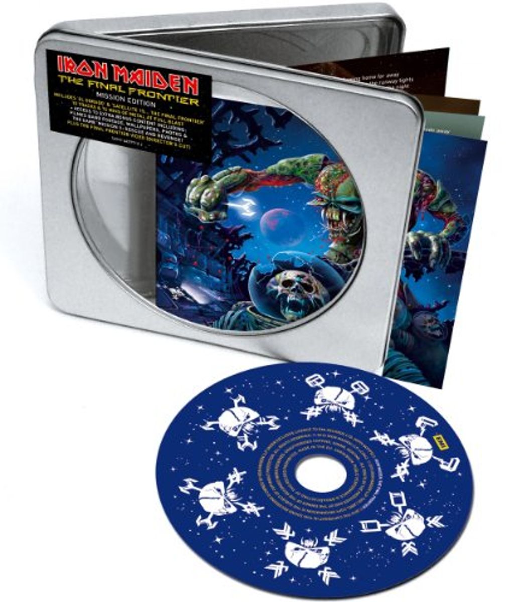 Iron Maiden - The Final Frontier - Special Experience Mission Edition (CD i metallboks)