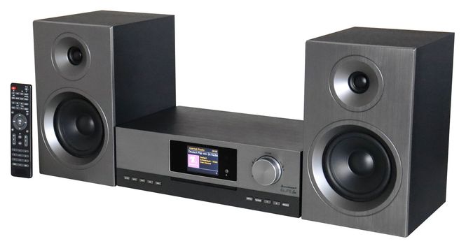 Hovedbilde Stereo Hi-Fi Musikksenter med Wlan Internett, DAB+, CD og ...