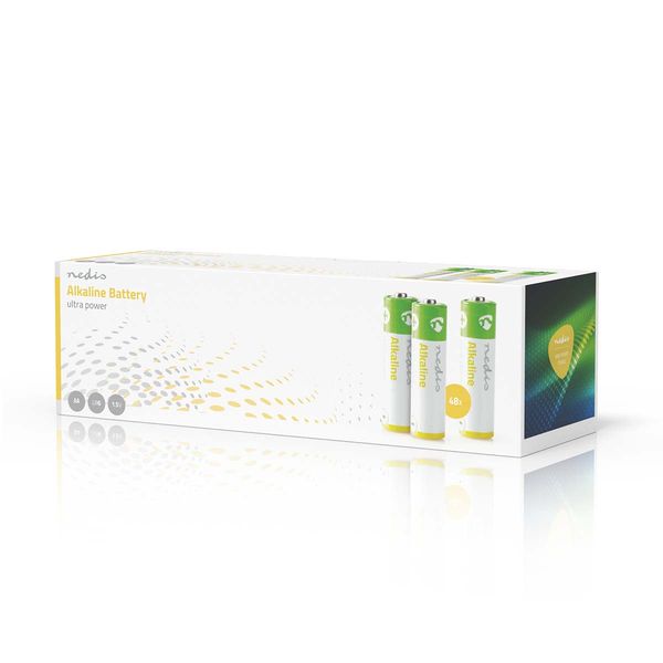 Hovedbilde Batteri AA 1.5  Volt  Alkaliske Batterier LR06 - 48 stk i ...