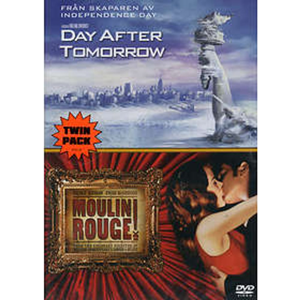 The Day After Tomorrow / Moulin Rouge! (DVD) 2 filmer i En