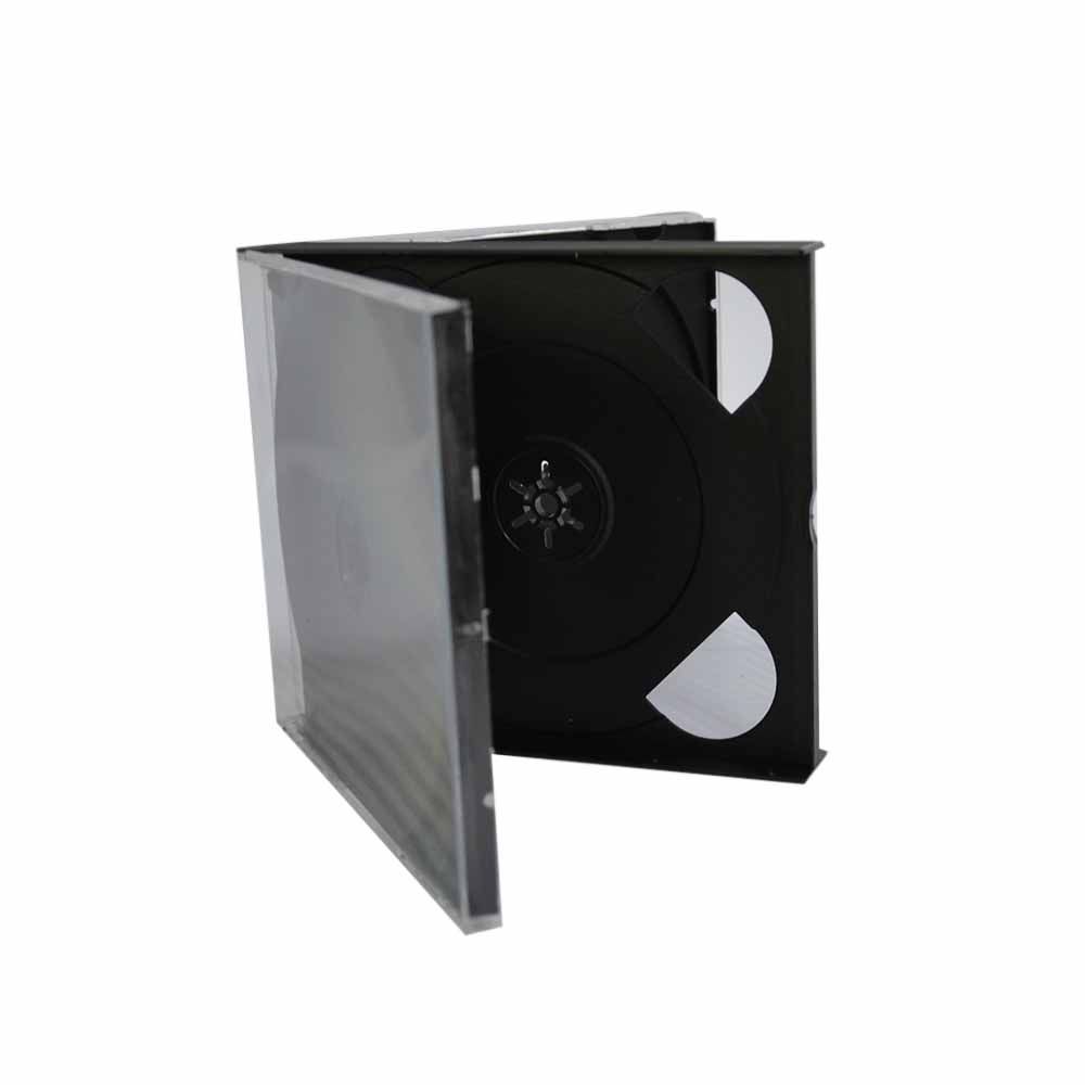CD Cover Tykk boks for 3 stk Disc Jewel Case Tripple Cover - 5 stk i pk