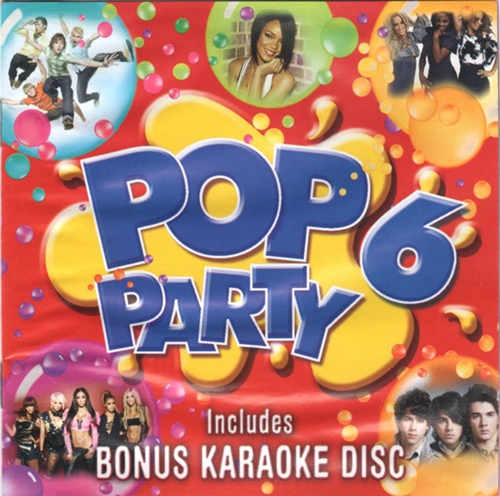 Pop Party 6 - Med Bonus Karaoke Disc (2CD)