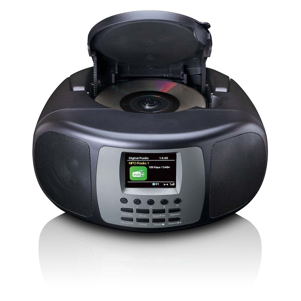 DAB+ Radio med CD-spiller og Bluetooth - Lenco