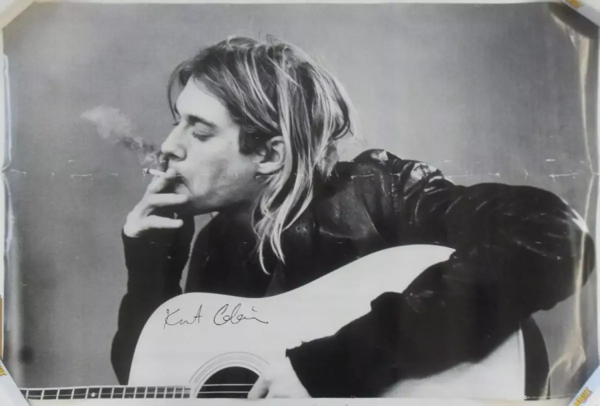 Kurt Cobain Card Holder