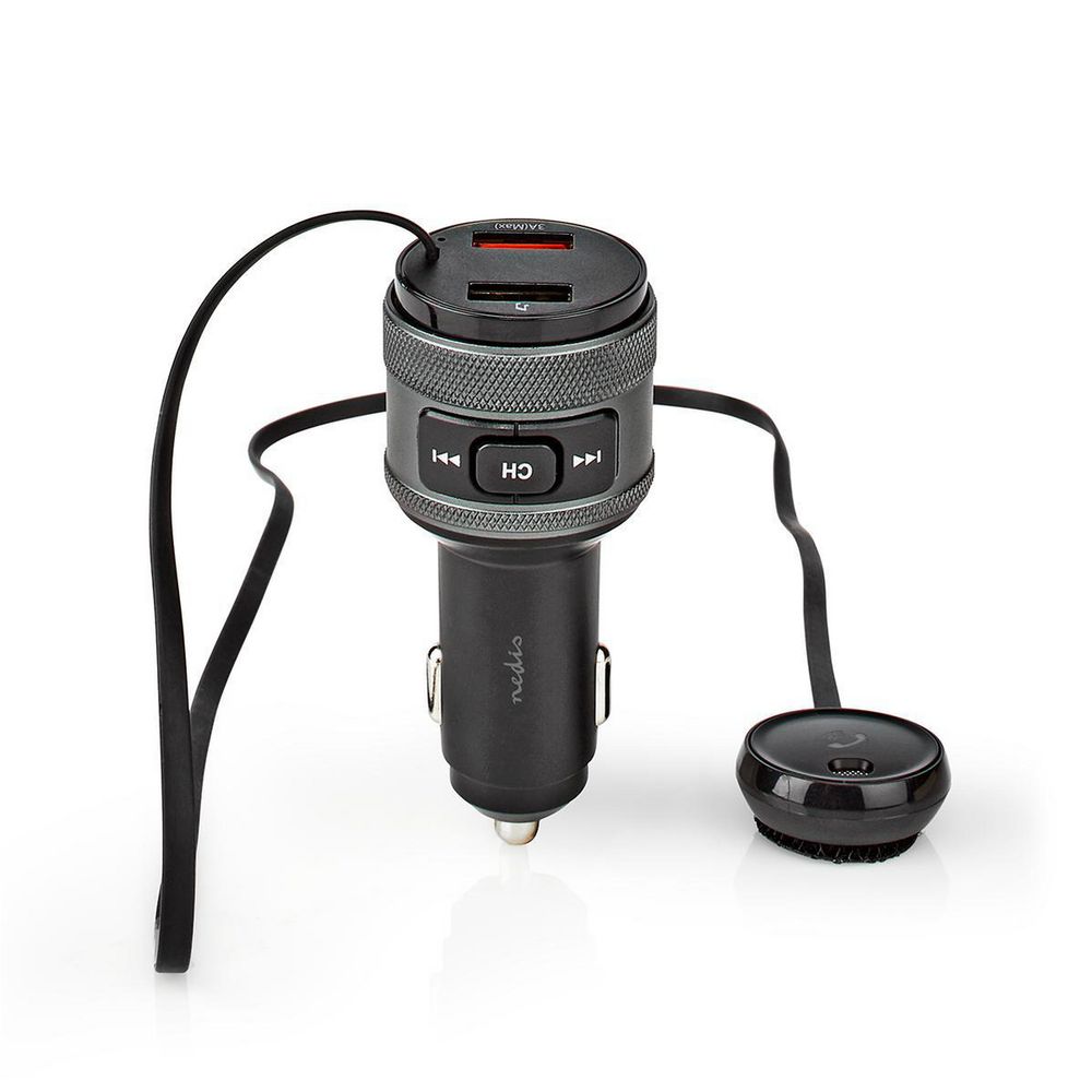 FM-Sender - Bluetooth 5.0 -  Proff Mikrofon - Taleassistent