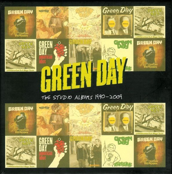 Hovedbilde Green Day – The Studio Albums 1990 - 2009 (8CD-Box)