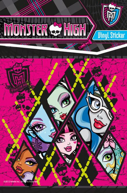 Hovedbilde Monster High  Vinyl Sticker