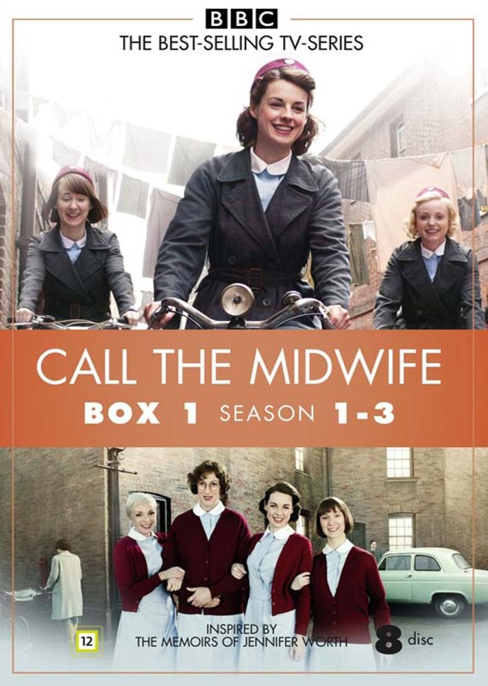 Call The Midwife / Nytt Liv I East End - Sesong 1-3 (DVD)