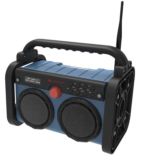 Hovedbilde Soundmaster DAB+ Arbeidsradio med Oppladbart Batteri og ...