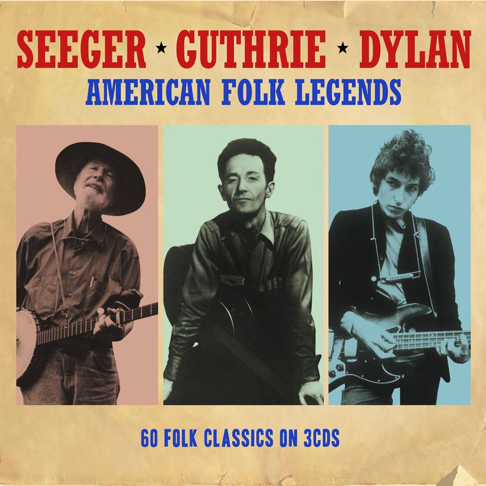 Seeger / Guthrie / Dylan -  American Folk Legends (3CD)