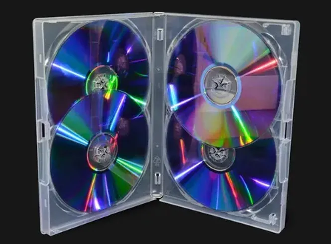 Hovedbilde DVD Cover Standard for 4 Discer - Standard cover for 4 stk ...
