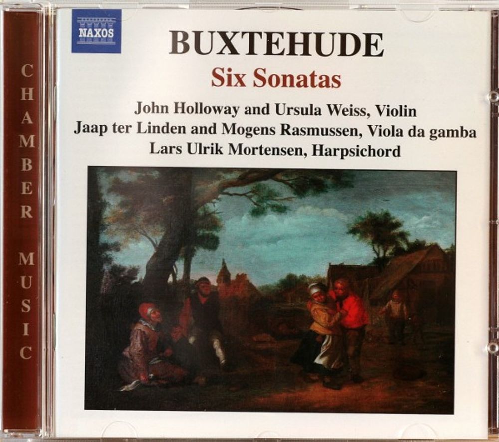 Buxtehude - John Holloway, Ursula Weiss, Jaap ter Linden, Mogens Rasmussen, Lars Ulrik Mortensen  Six Sonatas (CD)