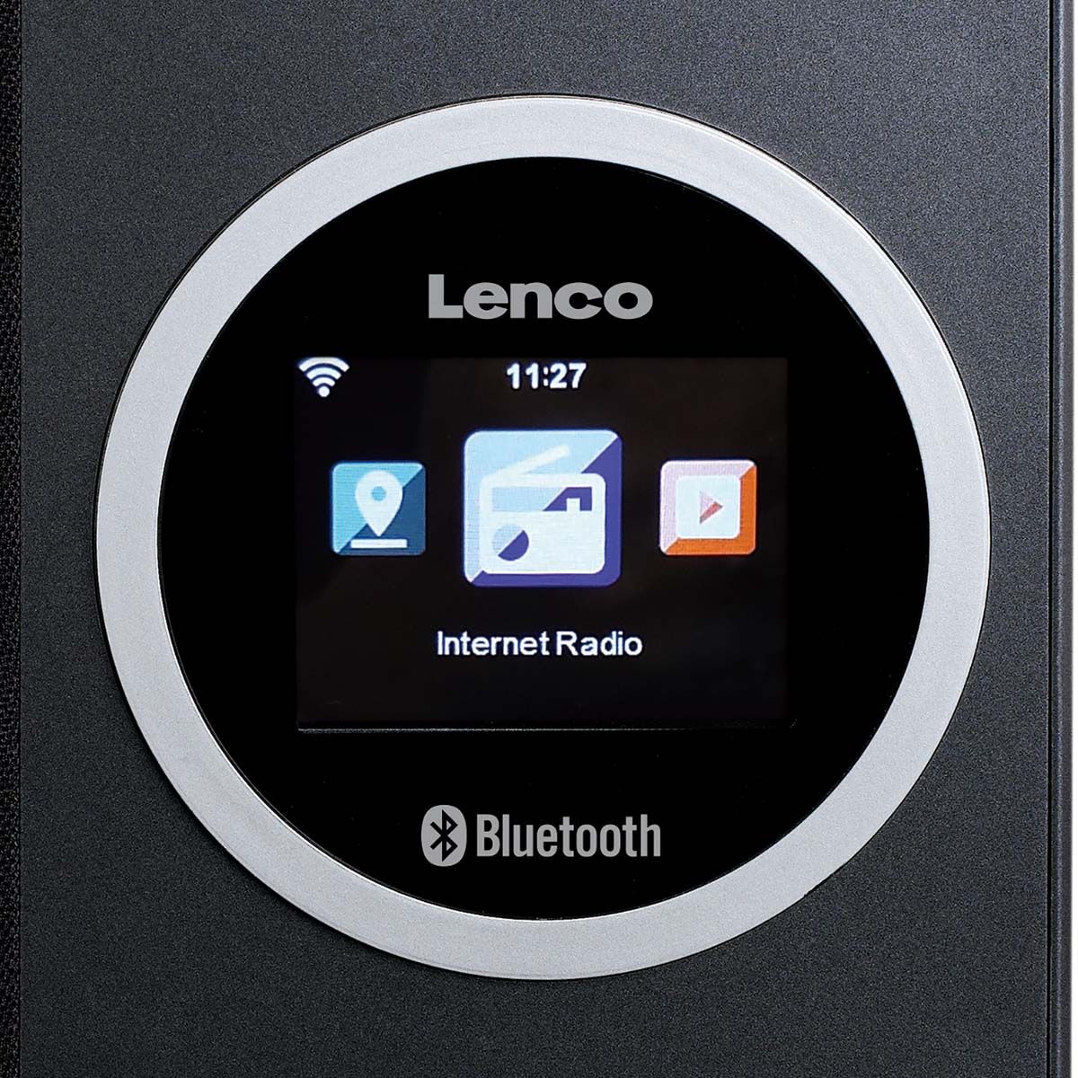 Internettradio med fargeskjerm og Bluetooth - Lenco