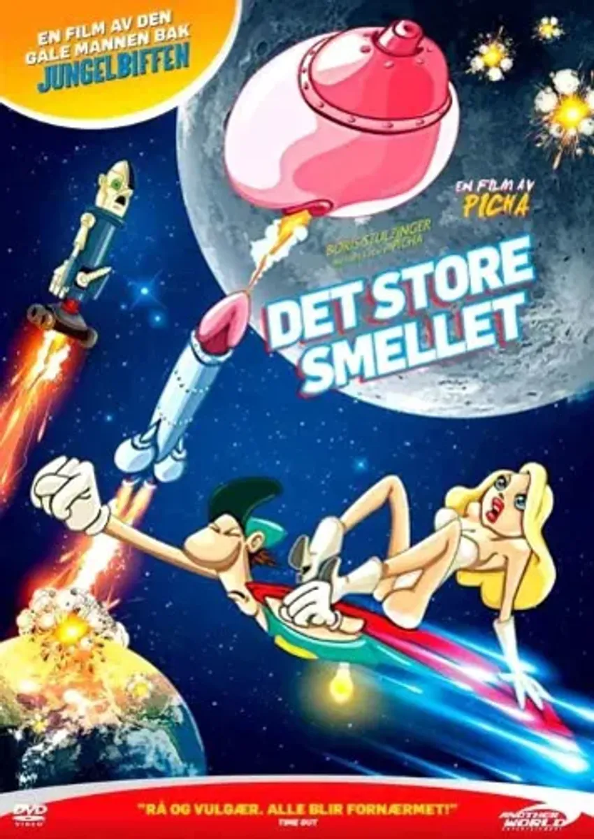 Det Store Smellet (DVD) Tegnefilm for voksne